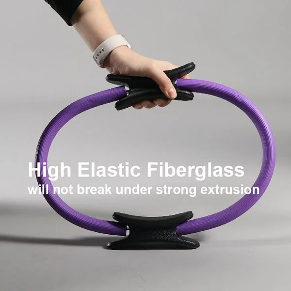 Dual Grip Pilates Ring Body Sport Fitness Magic Circle Weight Exercise Yoga  Kit | eBay